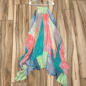 BEAUTIFUL SILK LIKE DRESS M/L